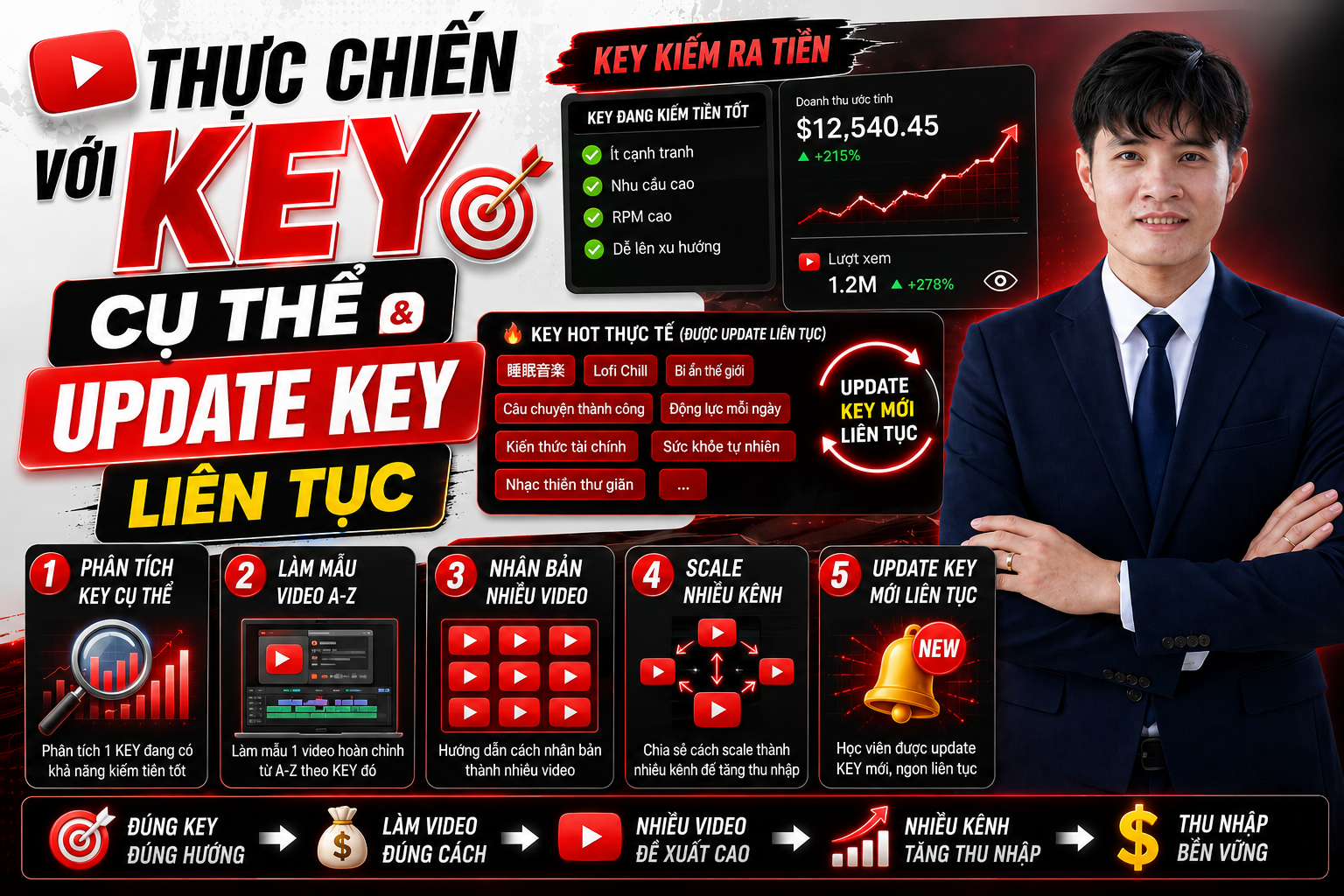 Thực chiến với KEY cụ thể & được Update KEY <br class="max-md:hidden" /> liên tục
